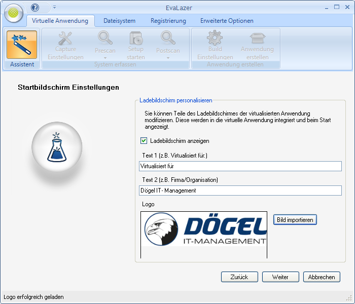 Der Evalazer-Assistent